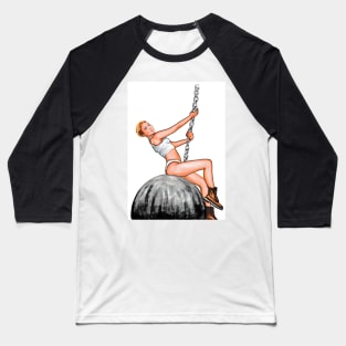 Wrecking Ball Baseball T-Shirt